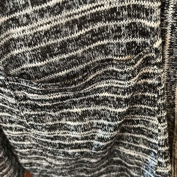 Jones New York Sport black white long sleeve open cardigan Size XL - Picture 4 of 9